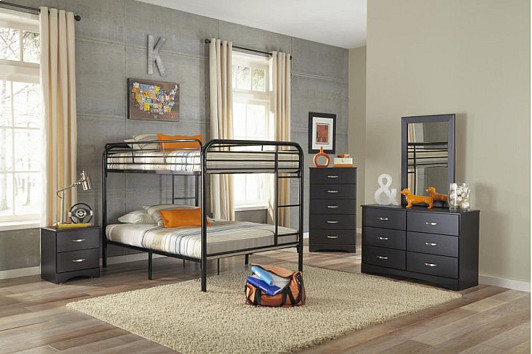 Full/Full Bunk Bed & Mattresses