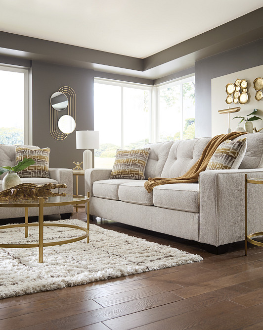 Larimer Stone Sofa & Loveseat