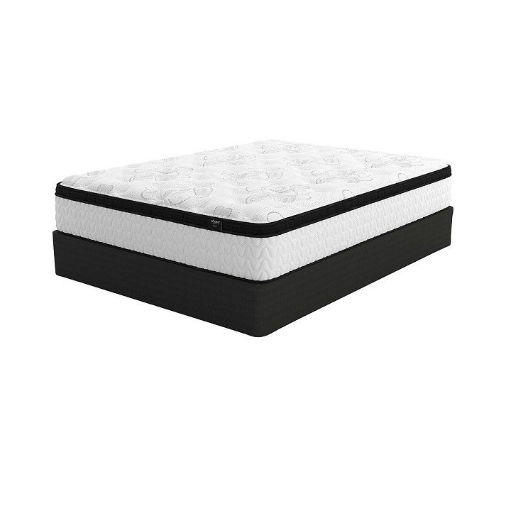 Rent-to-Own the Chime 12 Inch Hybrid White Twin Mattress at Happy's Home Center serving Tampa, FL and surrounding areas!