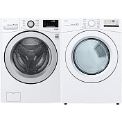 LG Front Load Laundry Combo - White