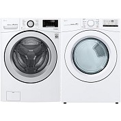 LG Front Load Laundry Combo - White