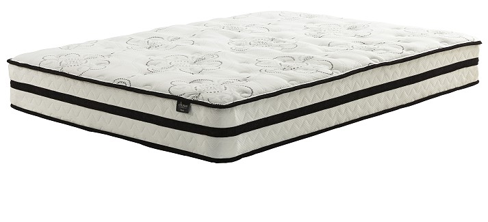 Rent-to-Own the 10 Inch Chime Innerspring White Queen Mattress at Happy's Home Center serving Tampa, FL and surrounding areas!