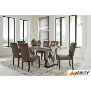 Jeshina Mocha 7 Piece Dining Set