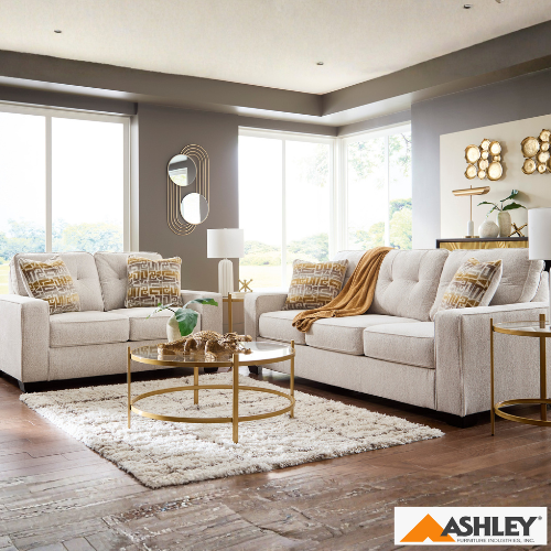 Larimer Stone Sofa & Loveseat