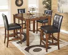 Theo Warm Brown Square Counter TBL ...