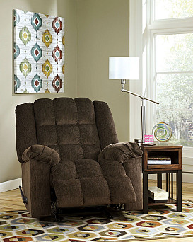 Ashley - Ludden Cocoa Rocker Reclin...