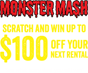 Monster mash. See what scary deal you will win!